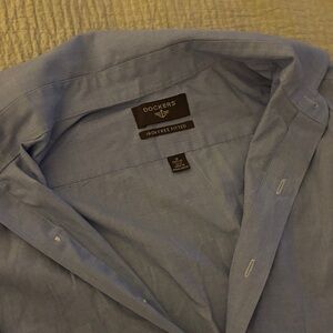 Dockers Light Blue Button-Up Shirt